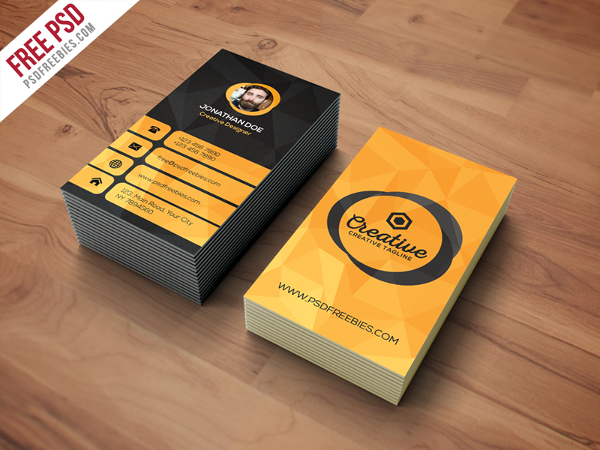 Free PSD Agency Business Card Template