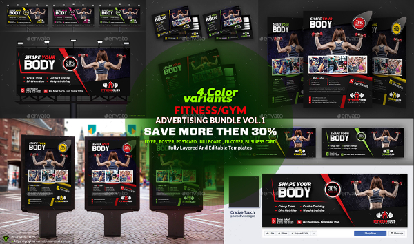 Gym Advertising Bundle