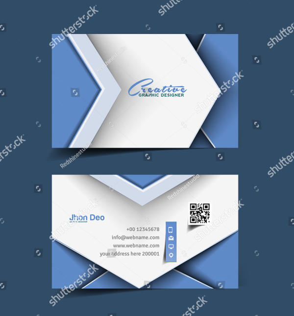 Creative Design Fitness Business Cards