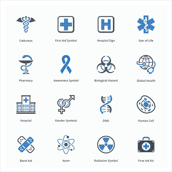 Medical and Health Care Icons Set