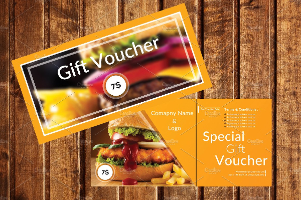Loyalty Gift Voucher Card Template