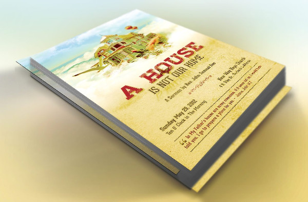 Our Home Church Flyer Template