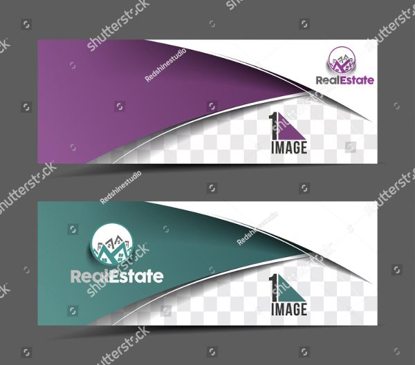 Real Estate Header Banner Design Template
