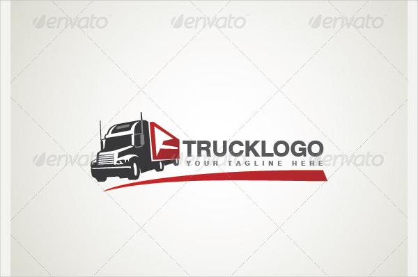 Professional Truck Transport  Logo Template