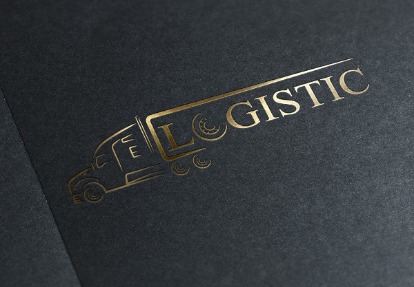 Attractive Logistic Truck Design Logo