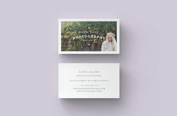 Perfect Wedding Photography Business Card