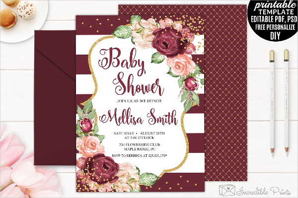 Baby Shower Digital Invitation
