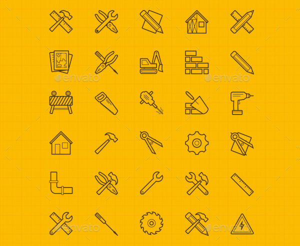 Construction Business Pack Icon