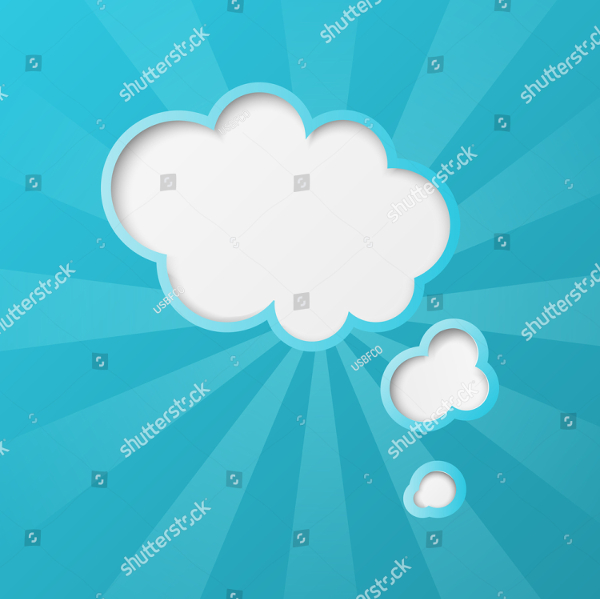 Cloud Vector Paper Backgrounds