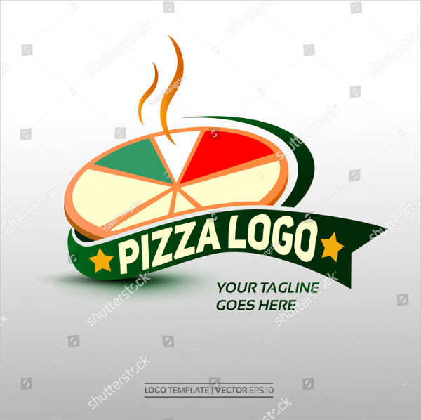Creative Pizza Store Logo Template