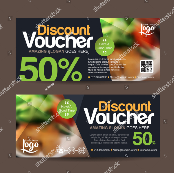 Gift Discount Voucher Template