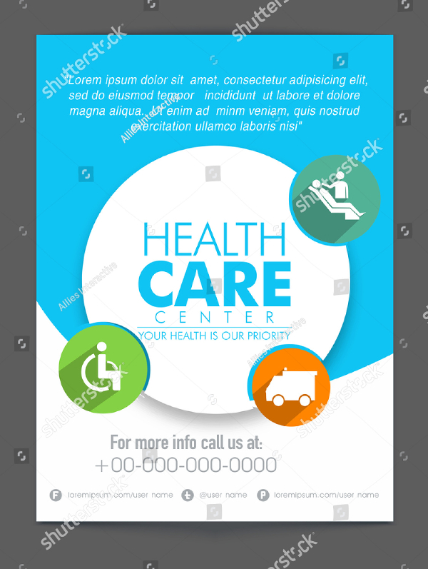 Health Colorful Medical Flyer