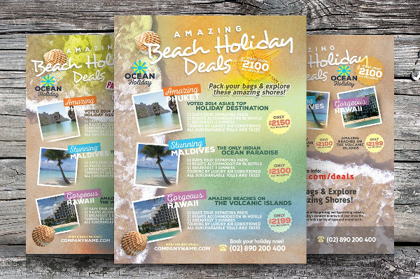 Holiday Travel Agency Flyers