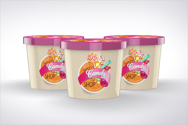 Ice Cream Product Mockup