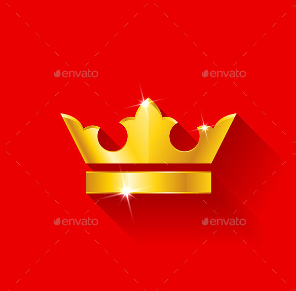 Kingdom Crown Logo Design Template