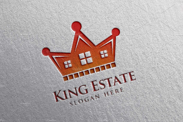 Kingdom Real Estate Logo Design