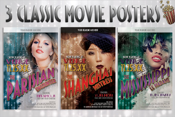 Retro Classic Movie Posters