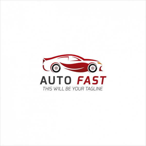 Free Vector Car Company Logo Template 