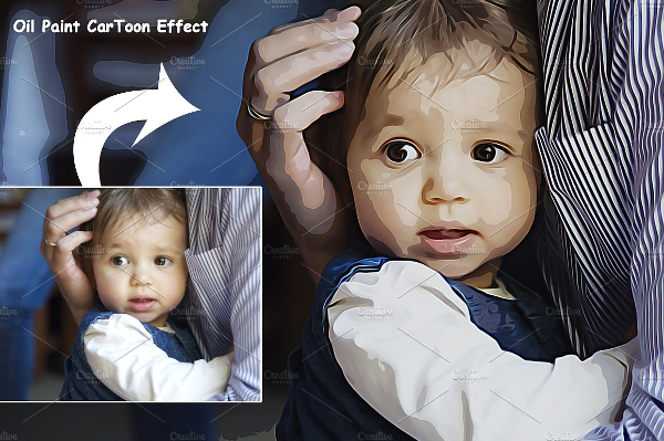 Cartoon Professional Photoshop Action