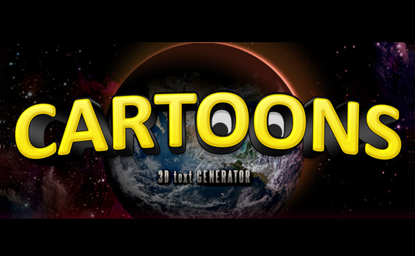 Cartoon Text Generator Action