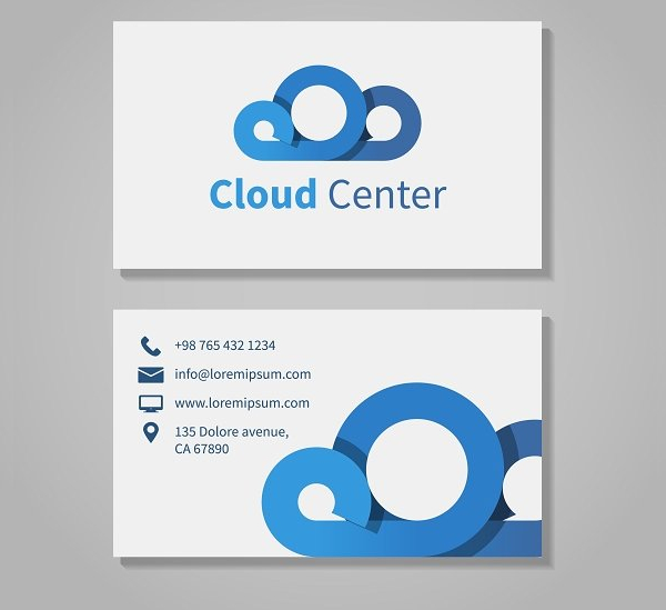 Cloud Computing Center Business Card