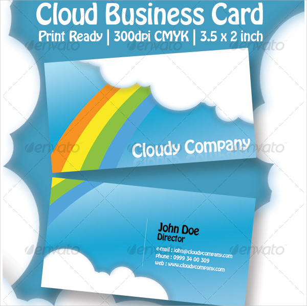 Cloud Inspired Business Card