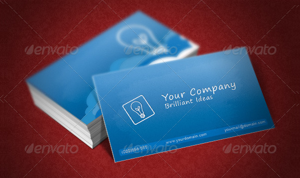 Clouds Company Business Card