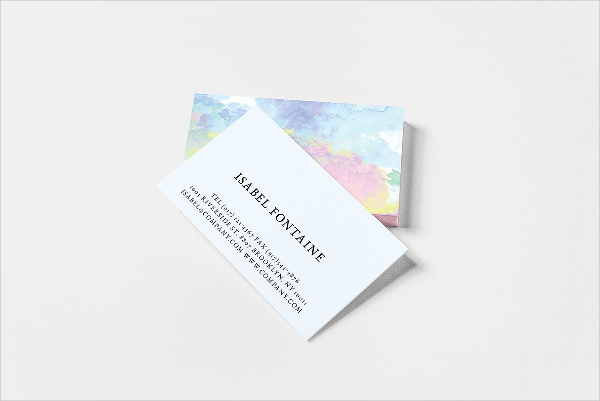Femine And Creative Clouds Business Card