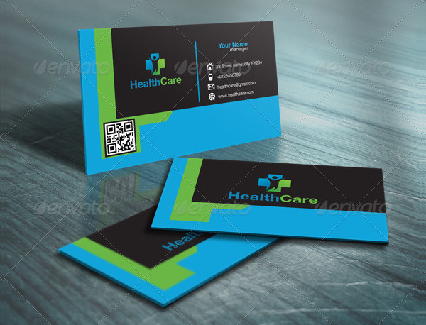 Health Clinic Business Card