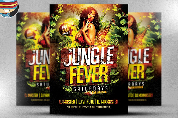 Jungle Design Flyer Template