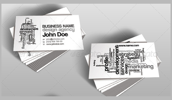 2 Sides Cloud Business Cards