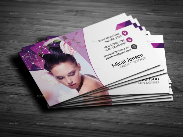 Spa & Makeup Business Card Templates