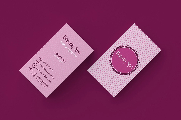 Cosmetology Business Cards Templates