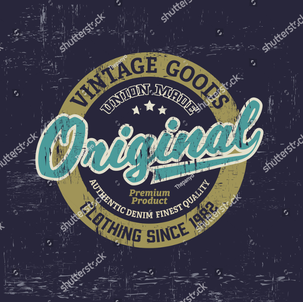 Brand Vintge Logo Template