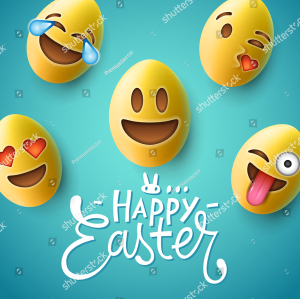 Easter Funny Poster Template