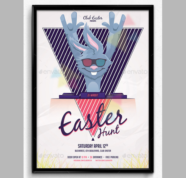 Party Easter Poster Templates