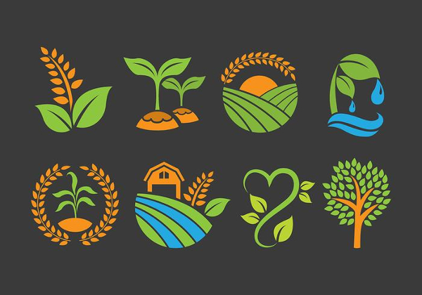 Farm And Agro Logo Vectors