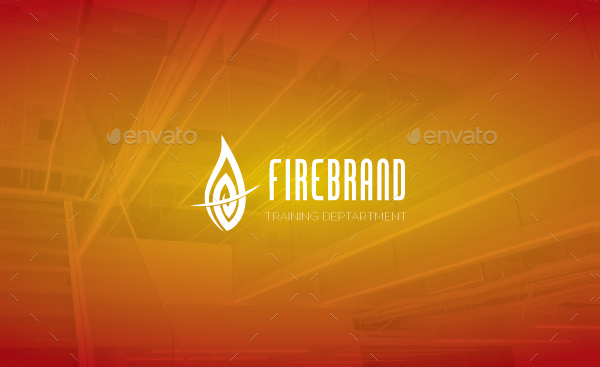 Fire Brand Logo Template
