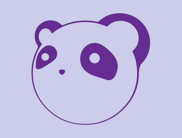 Free Download Panda Face Logo