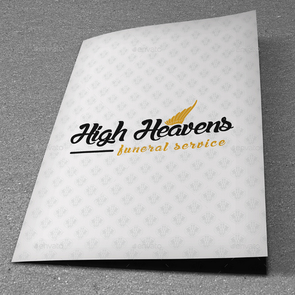 Funeral Services Brochures Template