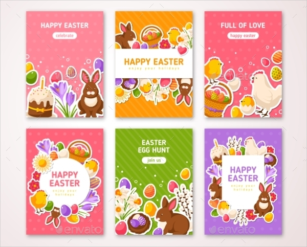 Happy Easter Flyer Poster Template