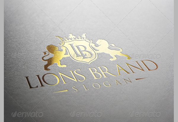 Lions Brand Vector Logo Template