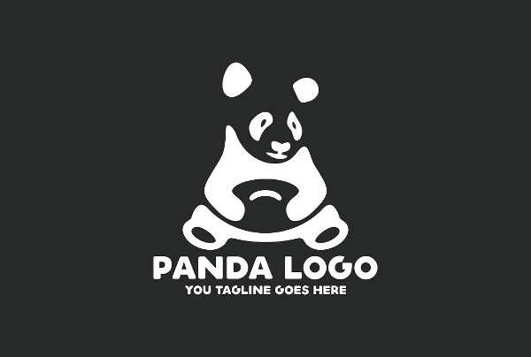Panda Agency Logo Template
