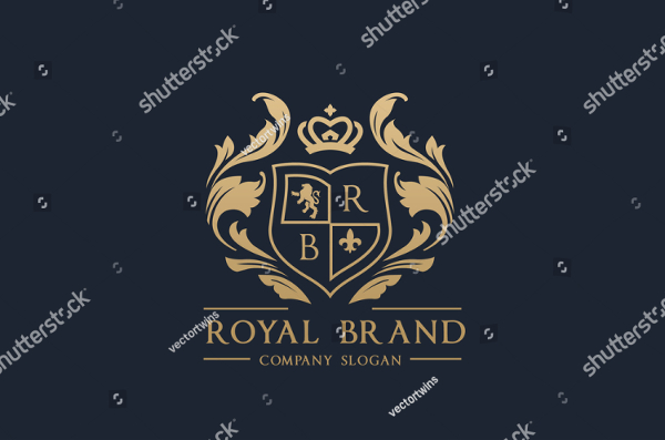 Royal Brand Crown Vector Logo