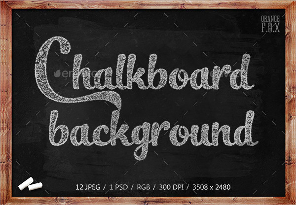Best Chalkboard Print Backgrounds