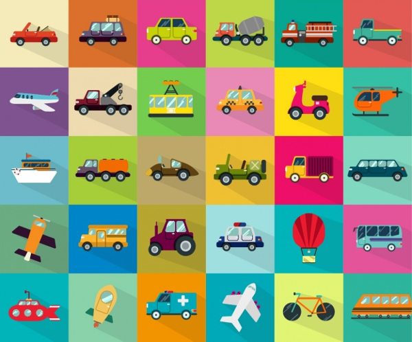 Free Download 30 transport Vector icons