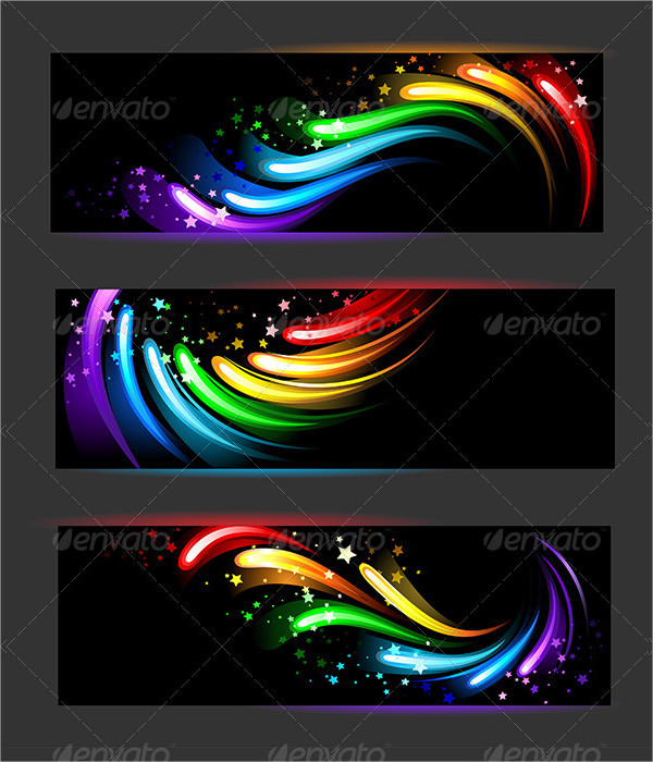 Abstract Rainbow Patterns