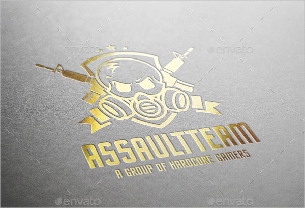 Assault Team Work Logo Template