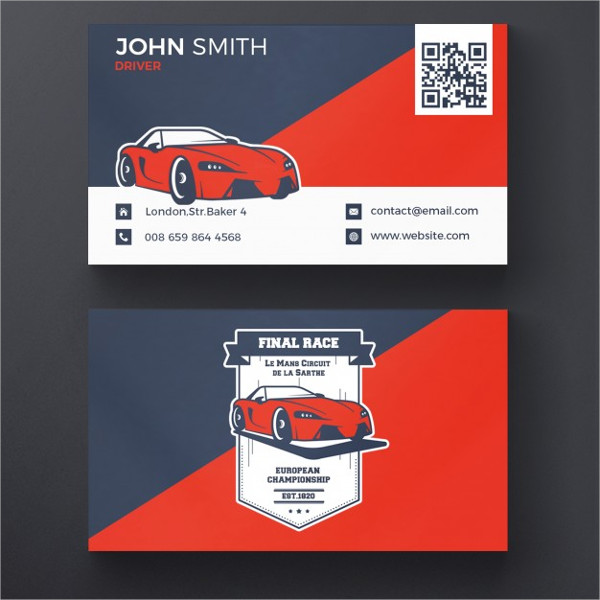 Automotive Shop Business Card Free Download 