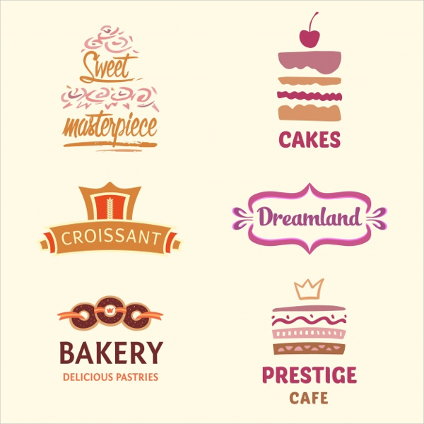 Bakery Logo Collection Free Vector